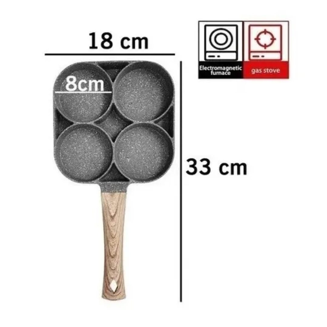 Miniatura 3 de SARTEN MULTIFUNCIONAL 4 PUESTO